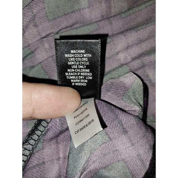 Torrid Purple Plaid Studio Faux Wrap Dress Plus Size 5X Knit Stretch - Picture 11 of 11